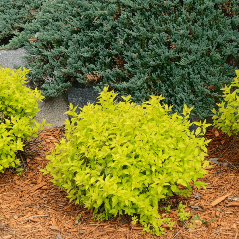 3 gallon Gold Mound plant