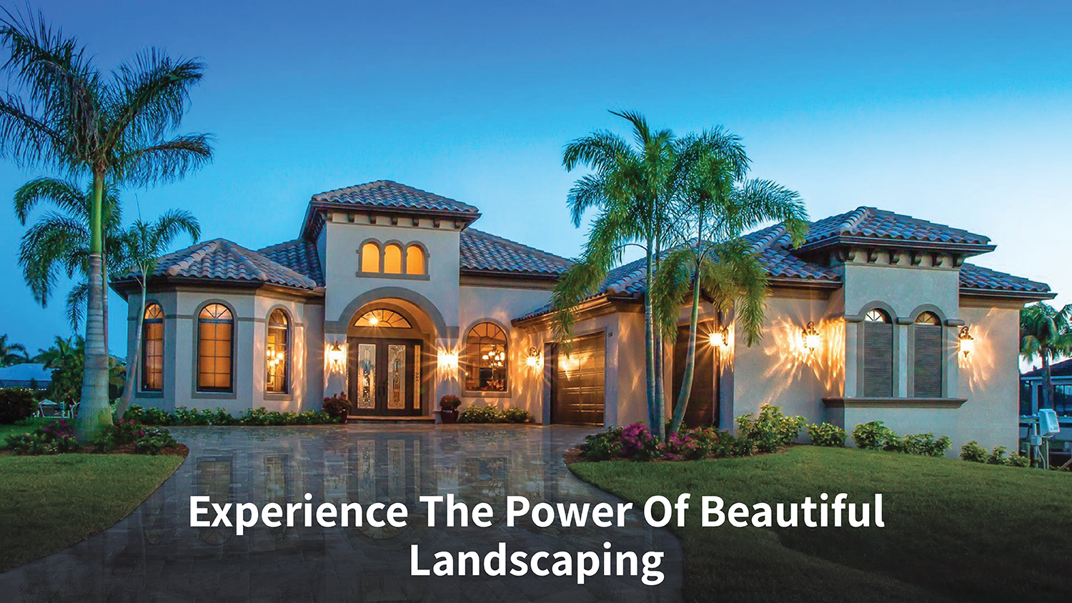 THE POWER OF RESIDENTIAL LANDSCAPING! Transforming your yard.